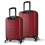 Zoozie Bags Juego de Maletas de 2 Piezas Rojo Clarete